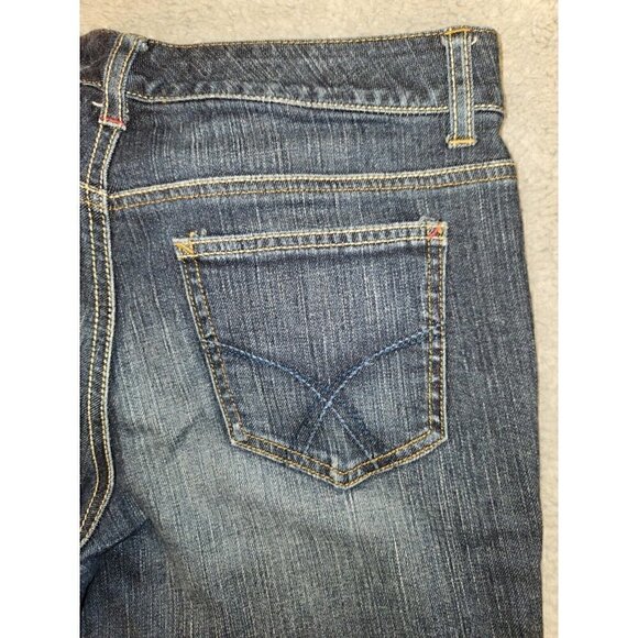 Tommy Hilfiger Womens Hope Bootcut Dark Wash Jeans Size 6S Y2K - Picture 10 of 16
